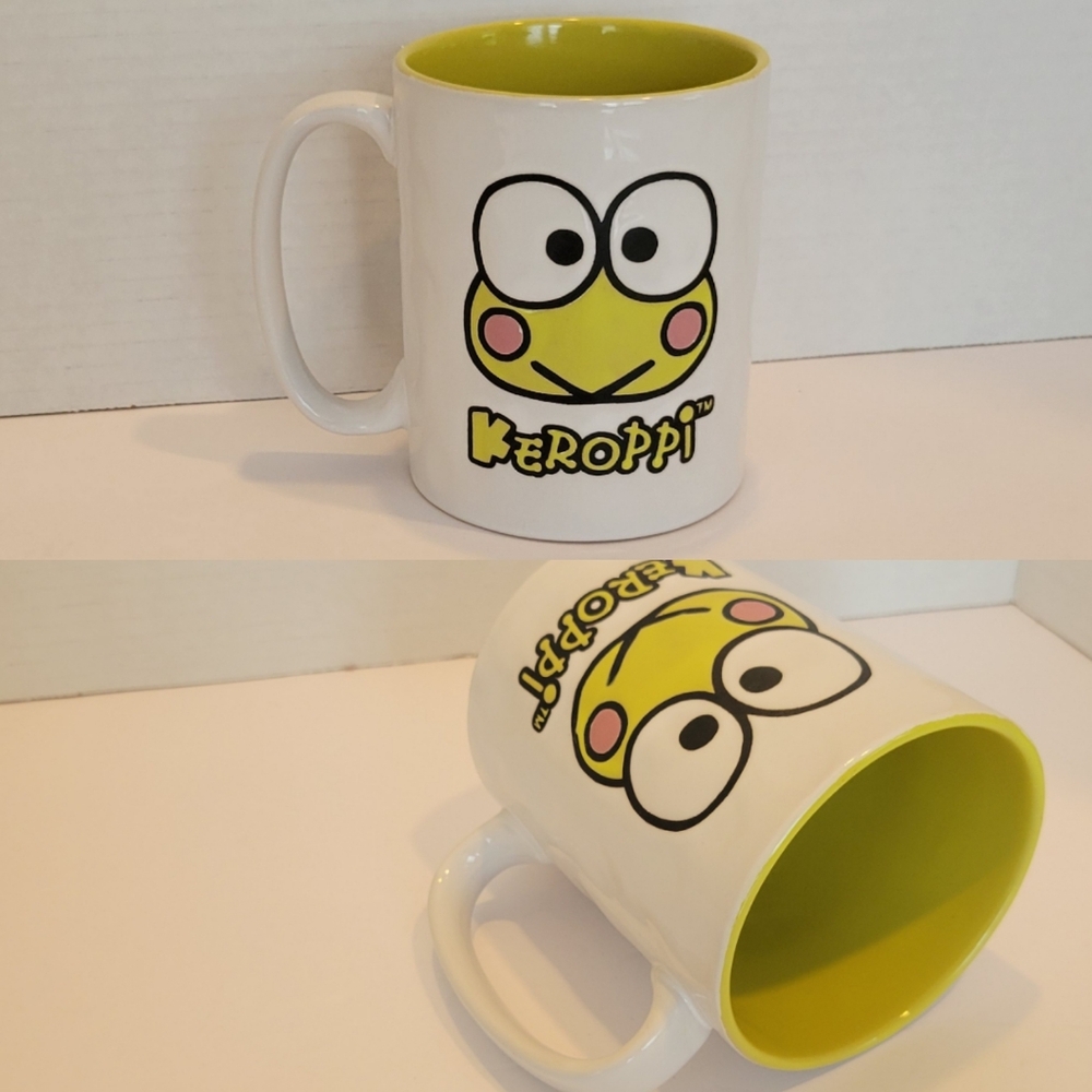 Silver Buffalo Sanrio Novelty Keroppi 17oz Frog Coffee/Tea Mug